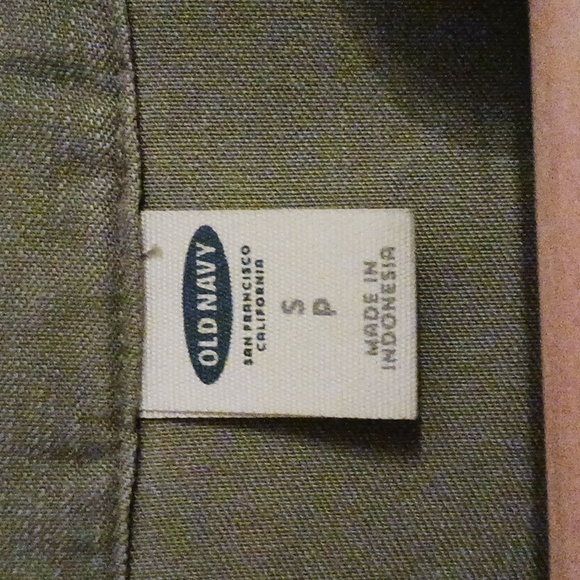 Old Navy Tie Waist Tencil Jumpsuit sage small - Picture 7 of 7